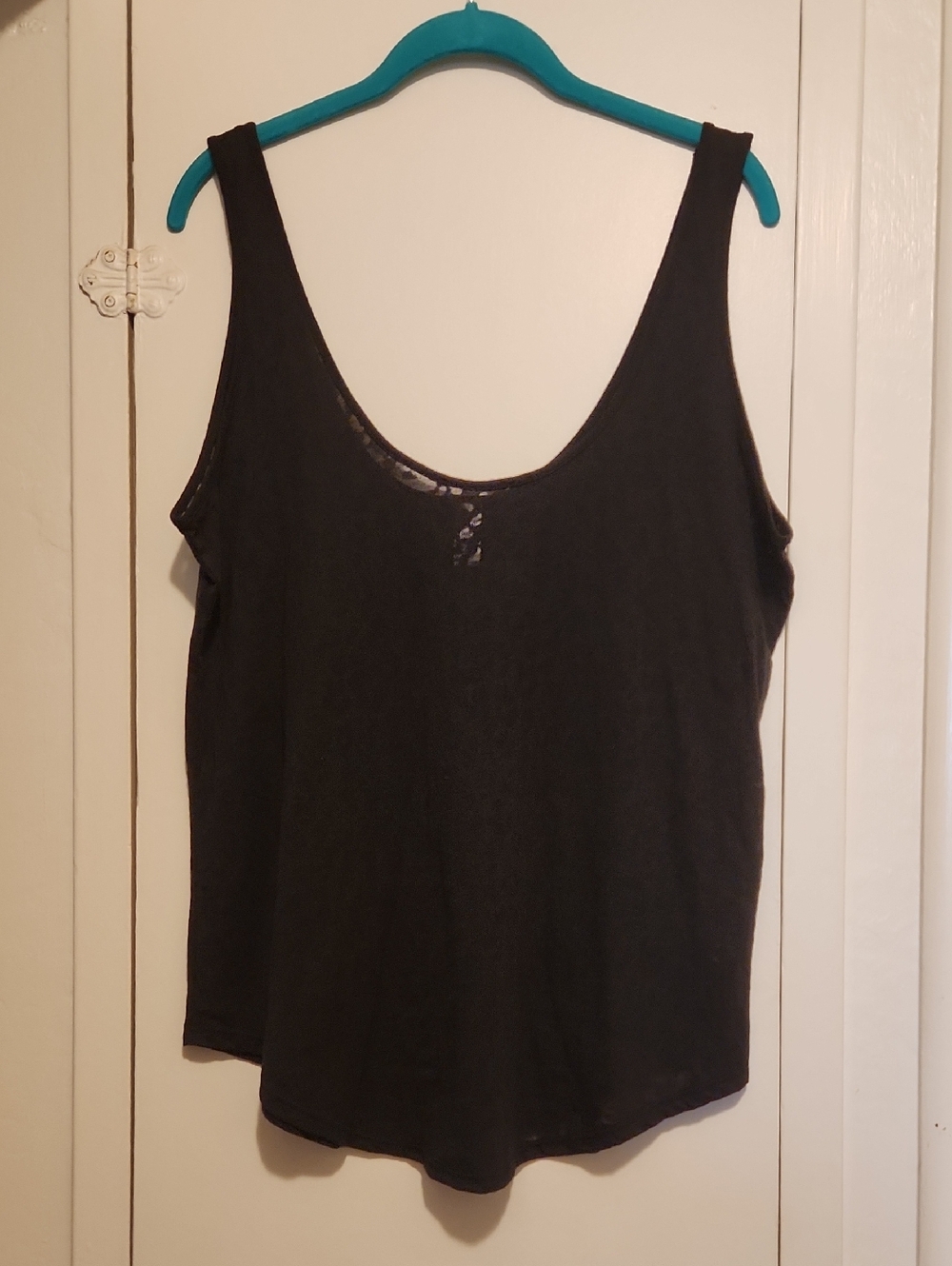 🔥Victoria's Secret Black Scoop Neck Tank Top